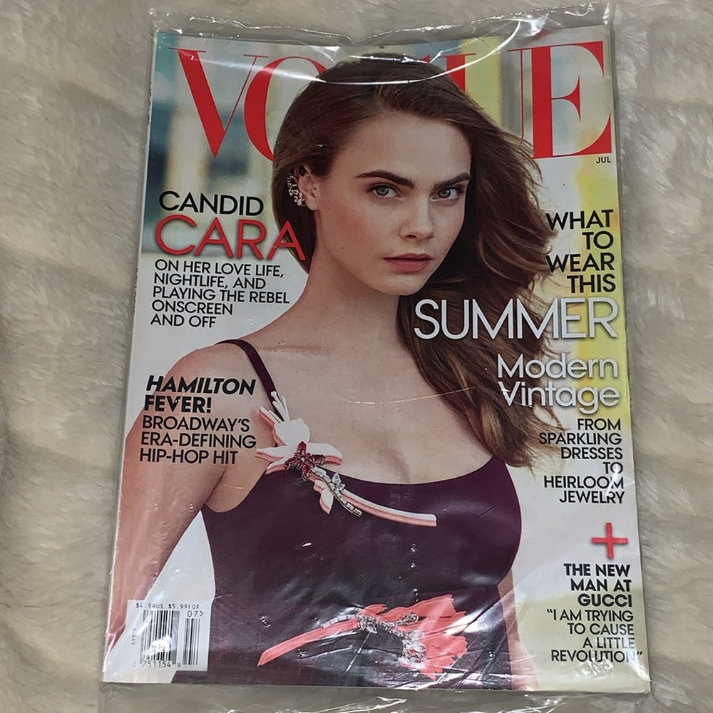 Vogue magazine July 2015 new unopened